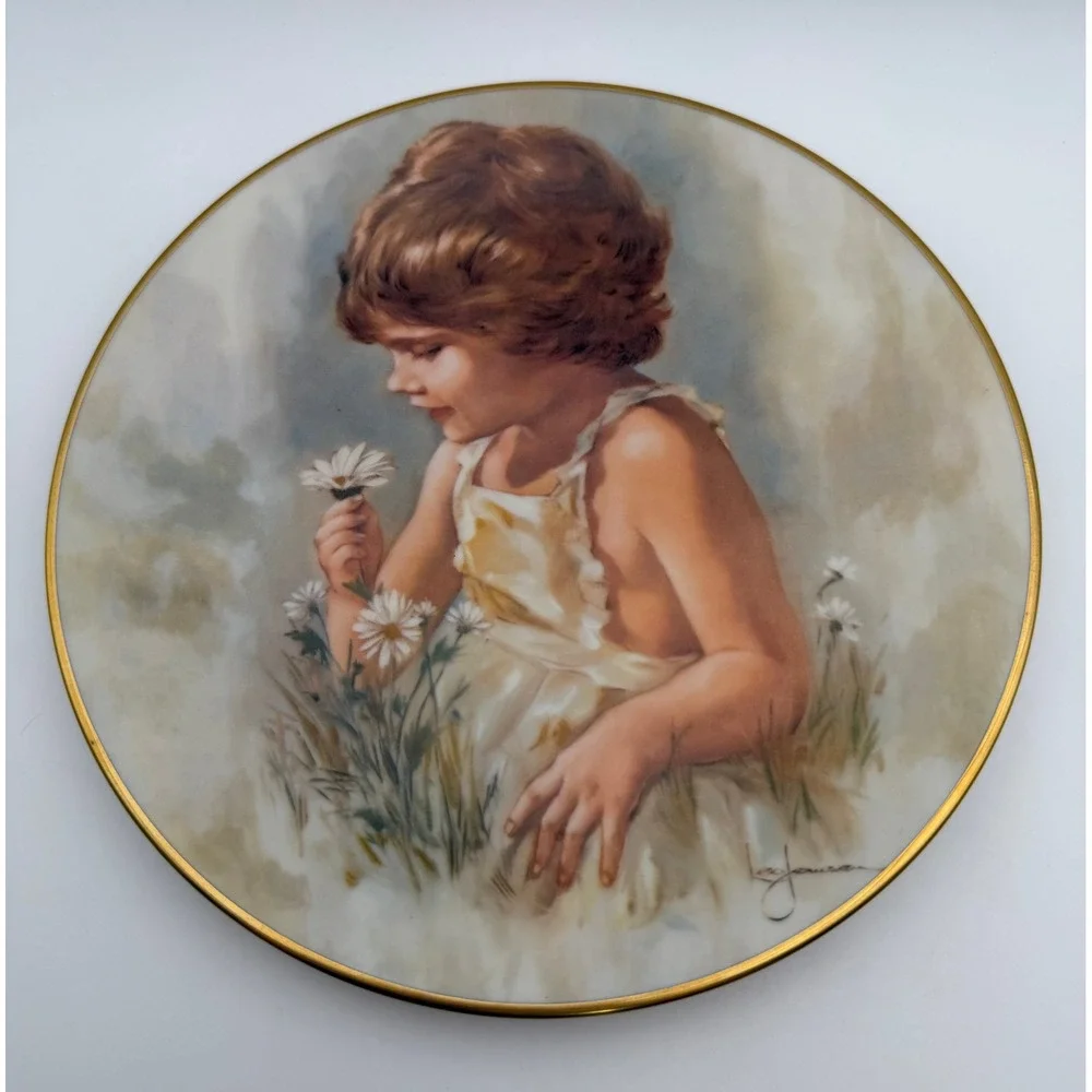 Gorham Leo Jansen Future Florist Collector Plate Leaders of Tomorrow 1982 T054